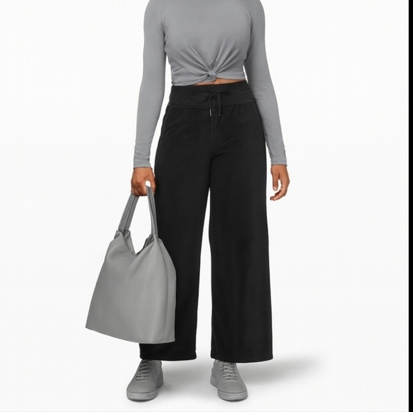 lululemon athletica Pants - Lululemon Morning Restore Pant Heathered Black 6